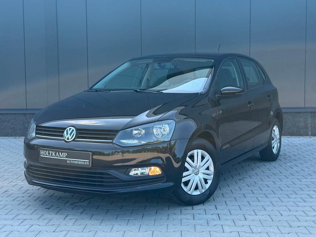 Volkswagen Polo 1.0 Comfortline | AIRCO | CARPLAY | 5 DEURS, Auto's, Gebruikt, Zwart, Origineel Nederlands, Bedrijf