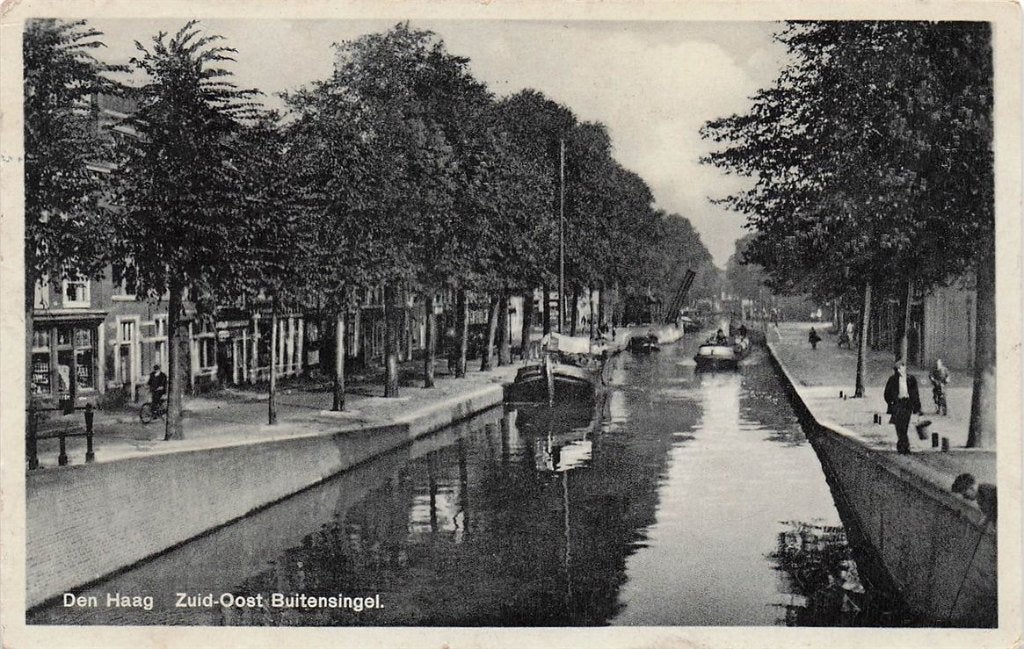 703-048-041 Den Haag Zuid-Oost Buitensingel, Verzamelen, Verzenden, Voor 1920, Zuid-Holland