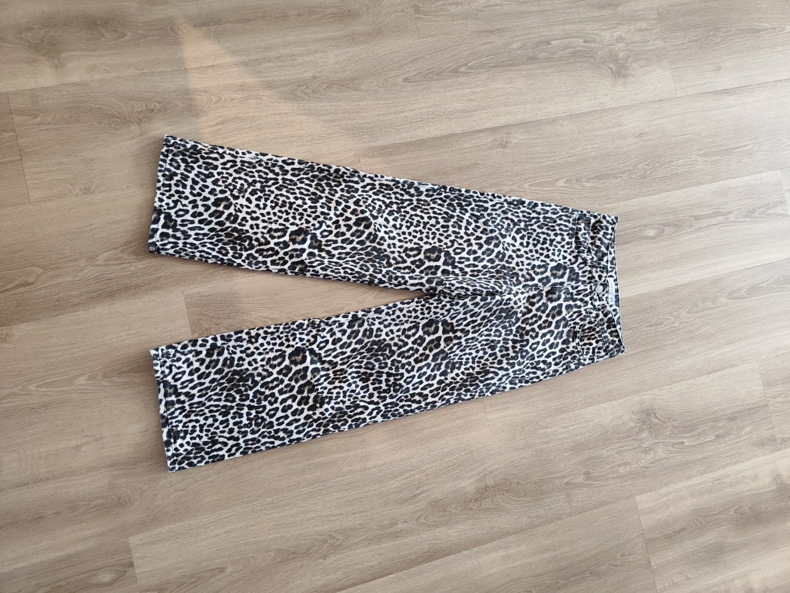 Goodies Luipaardprint Broek Maat S, Meerkleurig, Ophalen of Verzenden, Zo goed als nieuw, Maat 36 (S)