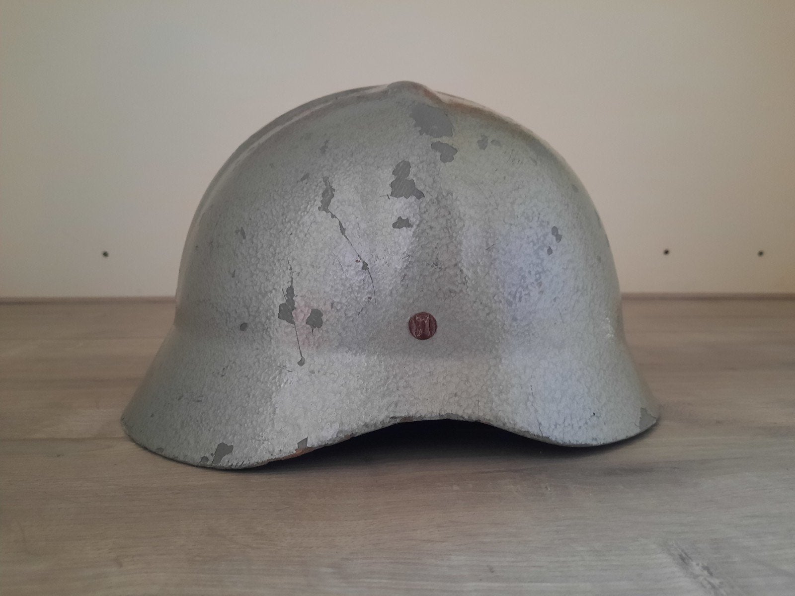 Brandweerhelm Hongarije  1960-1980, Verzamelen, Ophalen of Verzenden, Overige soorten, Overige gebieden, Helm of Baret