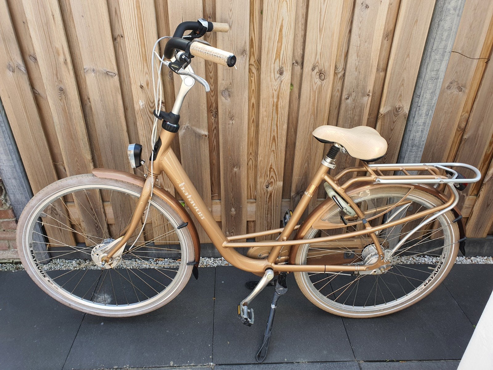 Batavus Mambo Damesfiets 7 versnellingen frame 53, Ophalen, Versnellingen, Batavus, Trommelrem
