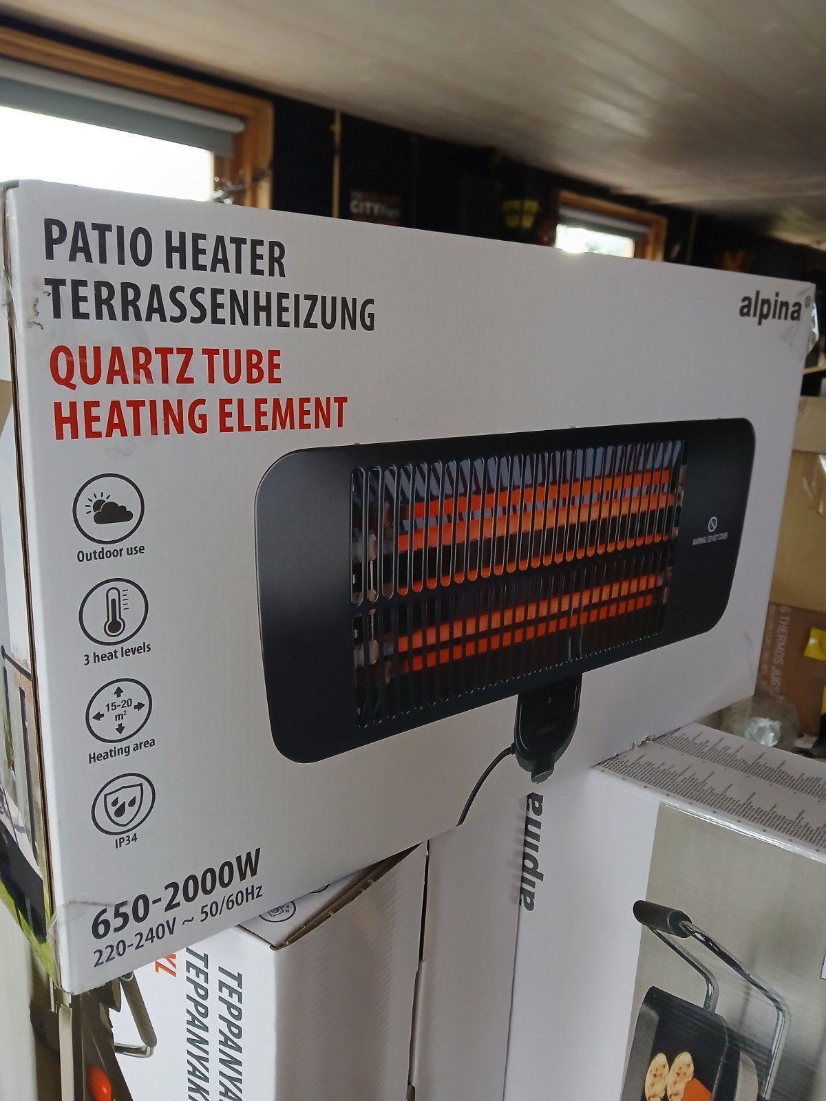 Teras verwarmer, Ophalen of Verzenden, Nieuw