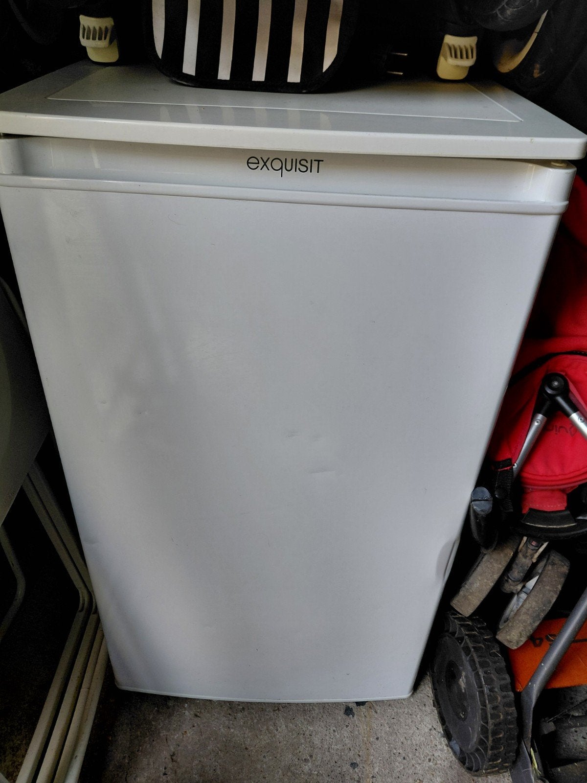 Vriezer tafelmodel exquisit, Witgoed en Apparatuur, Ophalen, Gebruikt, Minder dan 60 cm, Minder dan 85 cm