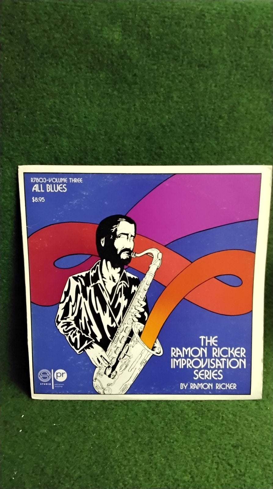 RAMON RICKER - IMPROVISATION - LP + BOEKJES -, Ophalen of Verzenden, Blues, LP