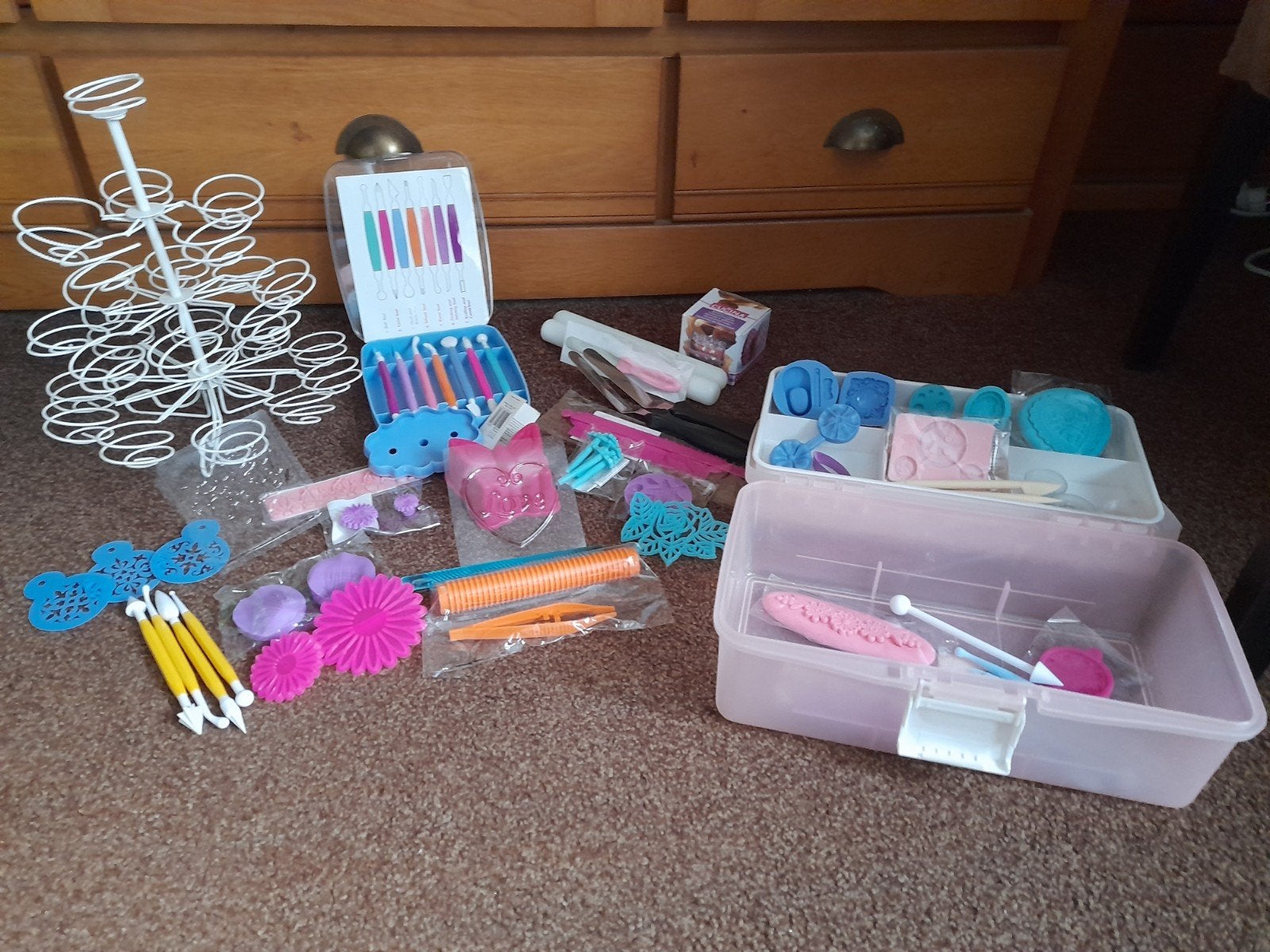 Taart en cupcake spulletjes, Ophalen of Verzenden, Zo goed als nieuw, Gereedschap of Toebehoren