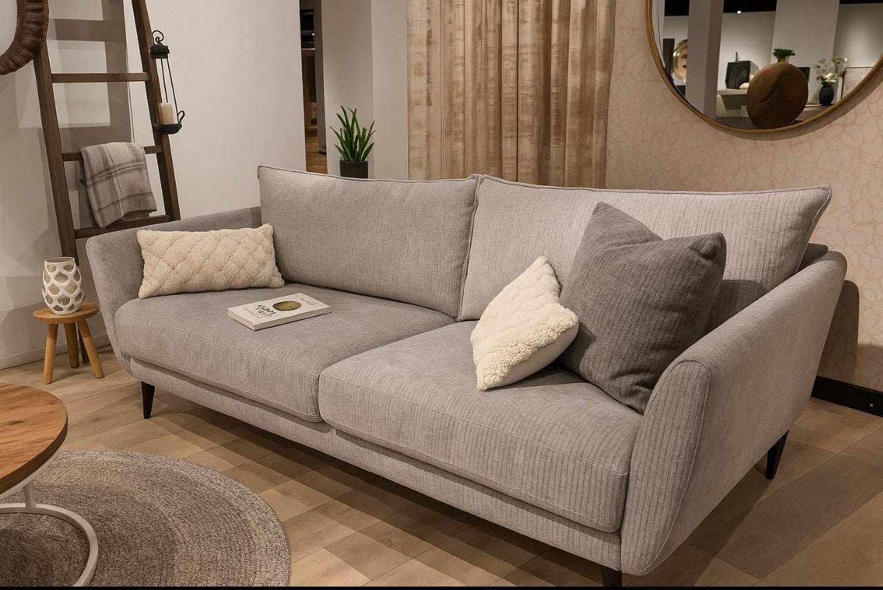 Bankstel en loveseat.️, Ophalen, Driepersoons, 75 tot 100 cm, Zo goed als nieuw