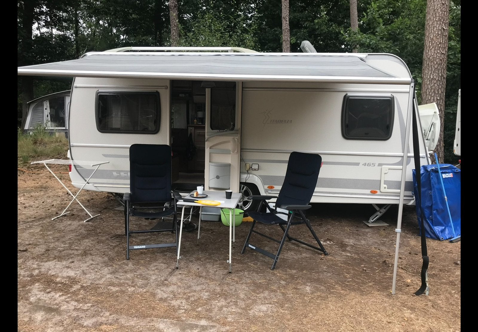 Fiamma caravanstore zakluifel 410 cm, Caravans en Kamperen, Ophalen, Gebruikt