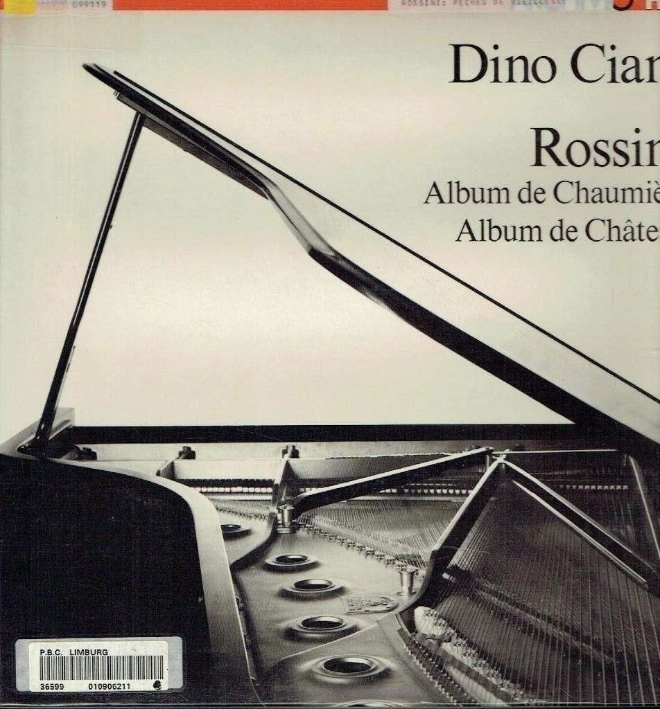 Dino Ciani-Rossini–Album De Chaumière-Château 4LP BOX, Cd's en Dvd's, Kamermuziek, Verzenden, Zo goed als nieuw, 12 inch