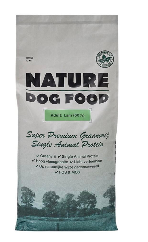 NATURE DOGFOOD | LAM ADULT EN PUP | Hypoallergeen, Dieren en Toebehoren, Ophalen of Verzenden, Hond