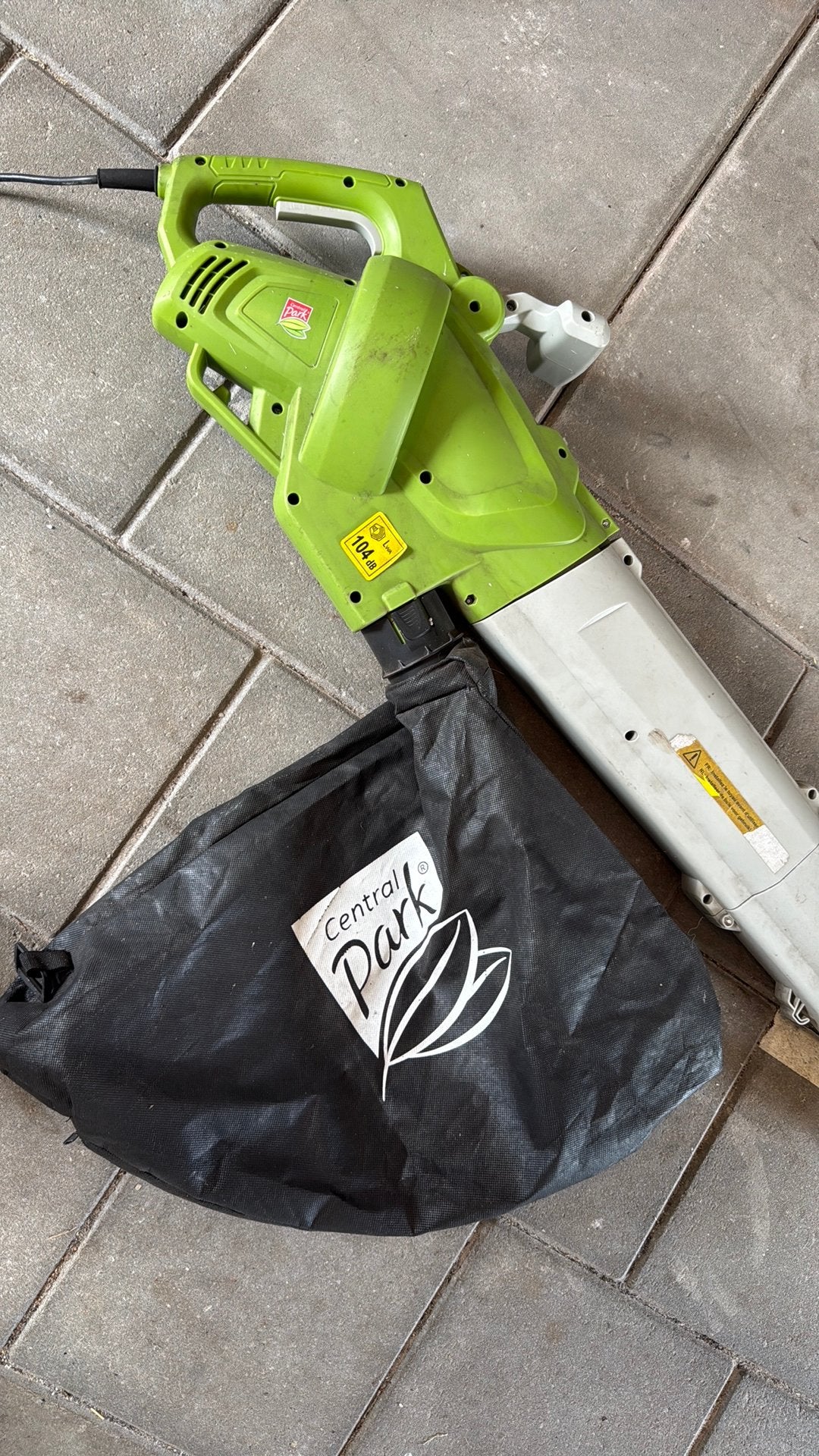 Blad blazer/ zuiger, Tuin en Terras, Bladblazers, Ophalen, Gebruikt, Elektrisch