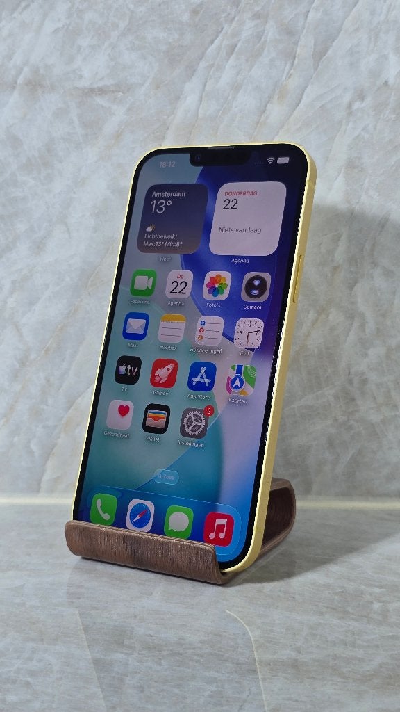 Apple iPhone 14+ 128GB Geel, Telecommunicatie, 128 GB, IPhone 14 Plus, ., Geel