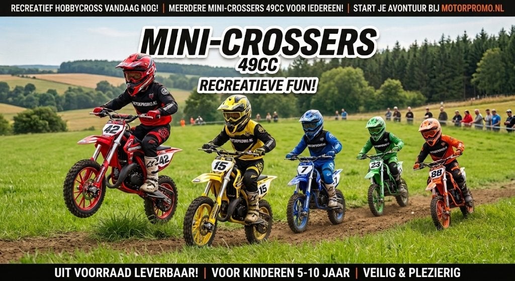 minibike minicross 49cc automaat 2 takt crossmotor, Motorpromo, Motorpromo, Motorpromo