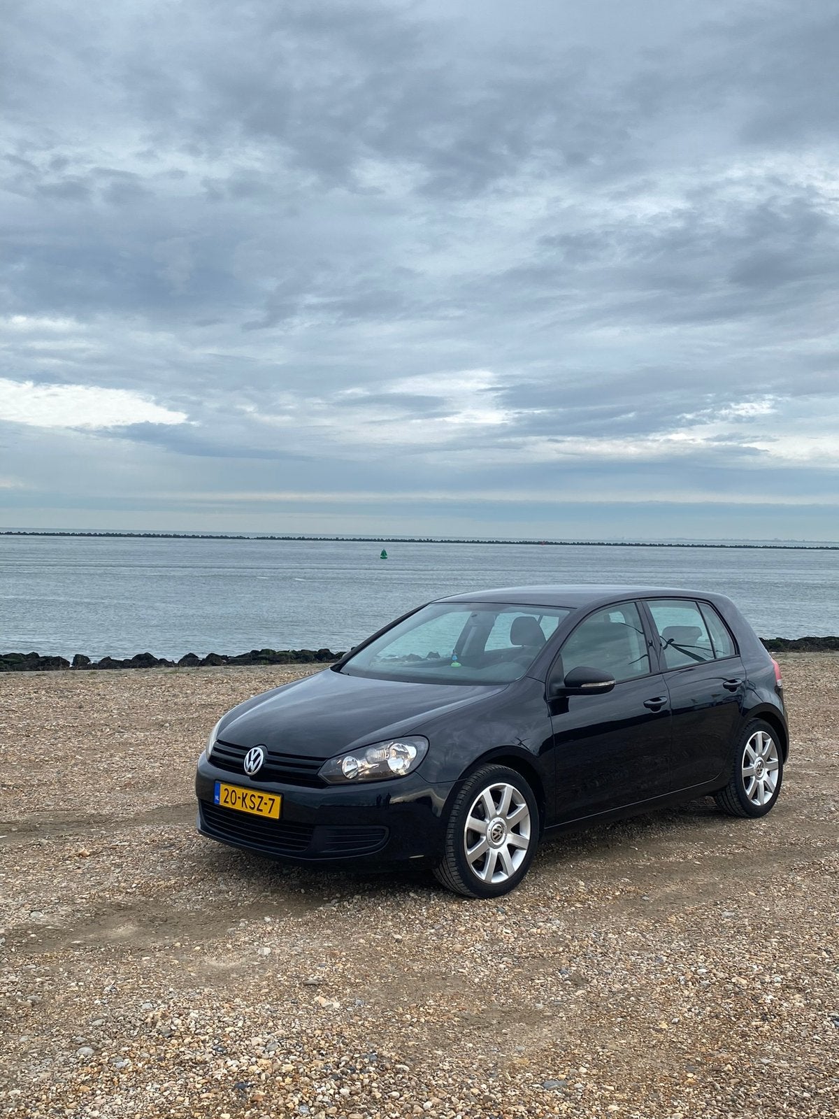 Volkswagen Golf 6 2010, Auto's, Volkswagen, Voorwielaandrijving, Stof, Zwart, Handgeschakeld