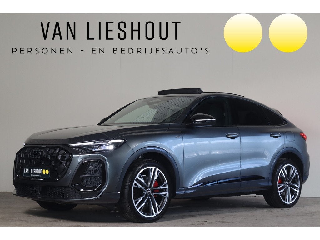 Audi Q5 Sportback 2.0 TFSI e-hybrid quattro S Competition Pa, Auto's, Automaat, Gebruikt, 4 cilinders, 38 km/l