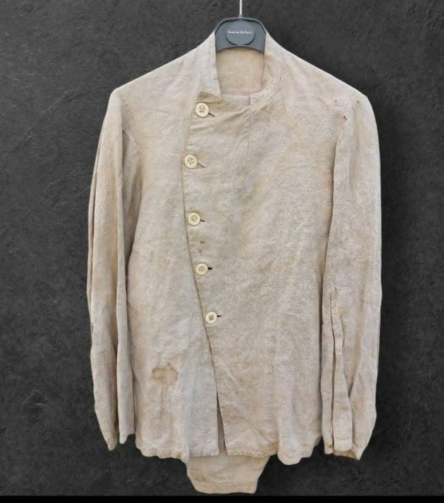 Duits WO2 militair/keukenuniform/kok, Ophalen of Verzenden, Landmacht, Duitsland, Kleding of Schoenen