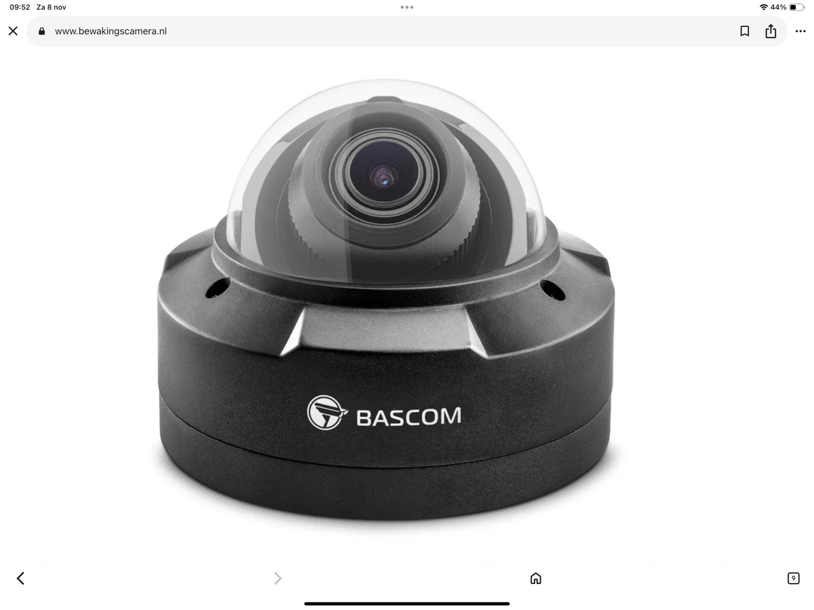 Gevraagd Bascom draadloze dome / bullet-camera PLUS zwart, Computers en Software, Ophalen of Verzenden, Nieuw