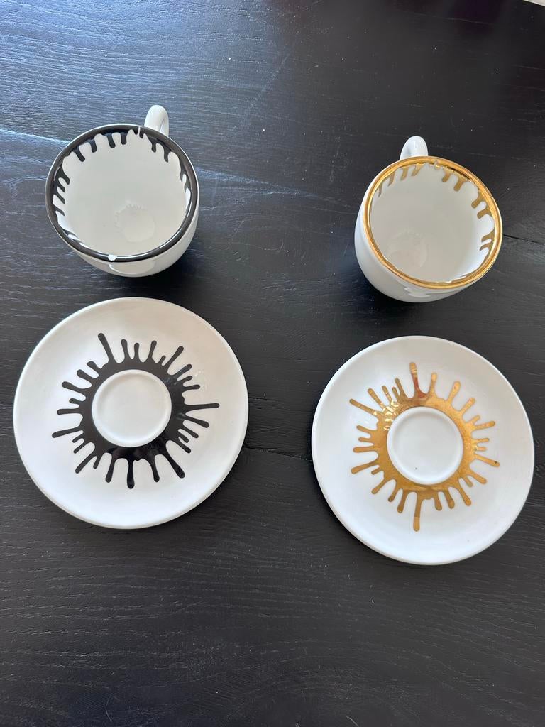 Illy Design Koffie Kopjes Art Collectie 2020 Ai Weiwei, Ophalen of Verzenden, Zo goed als nieuw, Overige stijlen, Kop(pen) en/of Schotel(s)