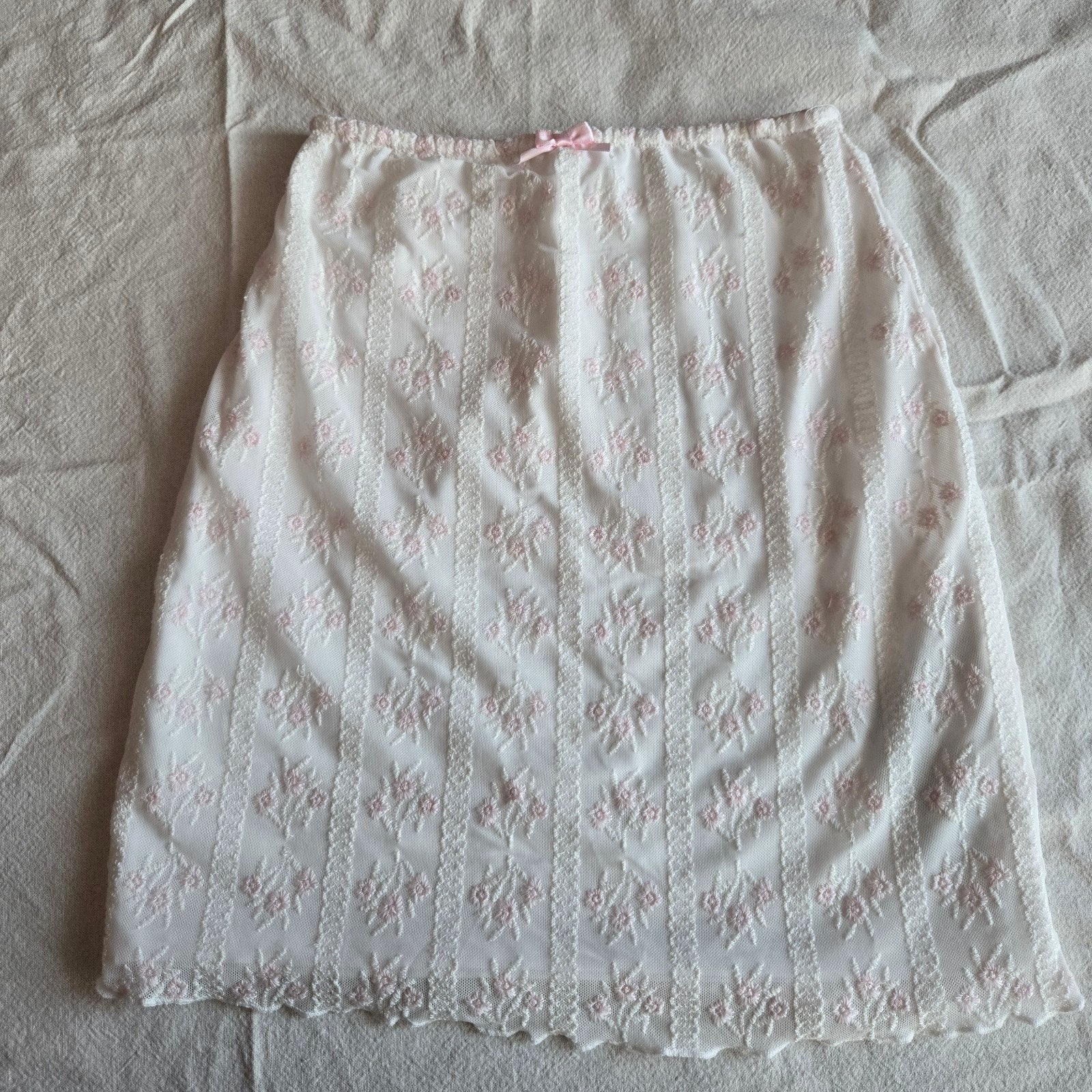 Crème roze coquette rokje. XS, New Yorker, Ophalen of Verzenden, Zo goed als nieuw, Roze