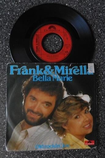 Frank & Mirella - bella Marie (vanaf € 1,50), Cd's en Dvd's, Vinyl | Nederlandstalig, Ophalen of Verzenden, Zo goed als nieuw