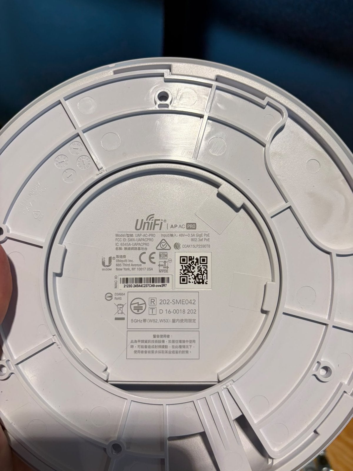 UniFi AP AC Pro – 4 stuks, Ophalen