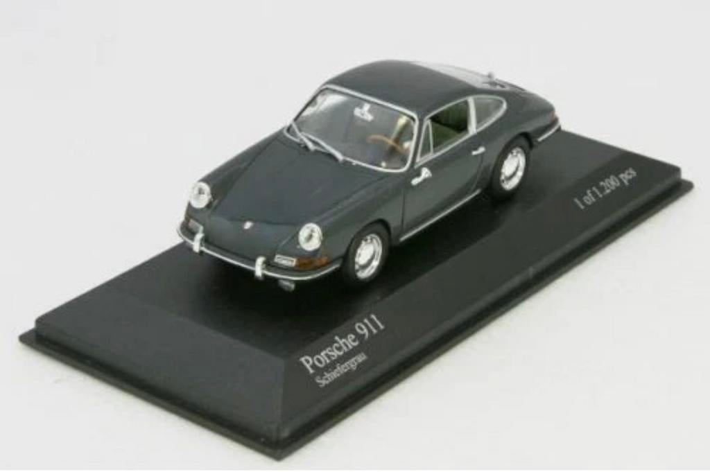 Minichamps Porsche 911 1964 Schiefergrau 1:43, Ophalen of Verzenden, Zo goed als nieuw, Auto, MiniChamps