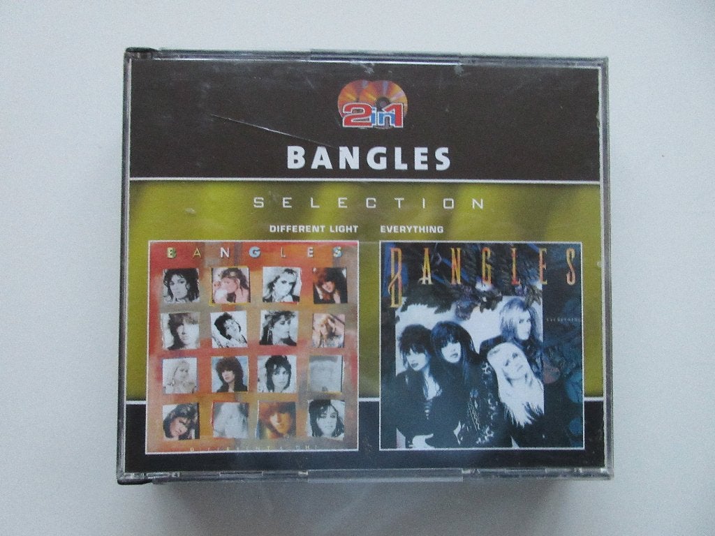 Bangles – 2 In 1 Selection: Different Light + Everything 2CD, Boxset, Pop, Reissue, Ophalen of Verzenden