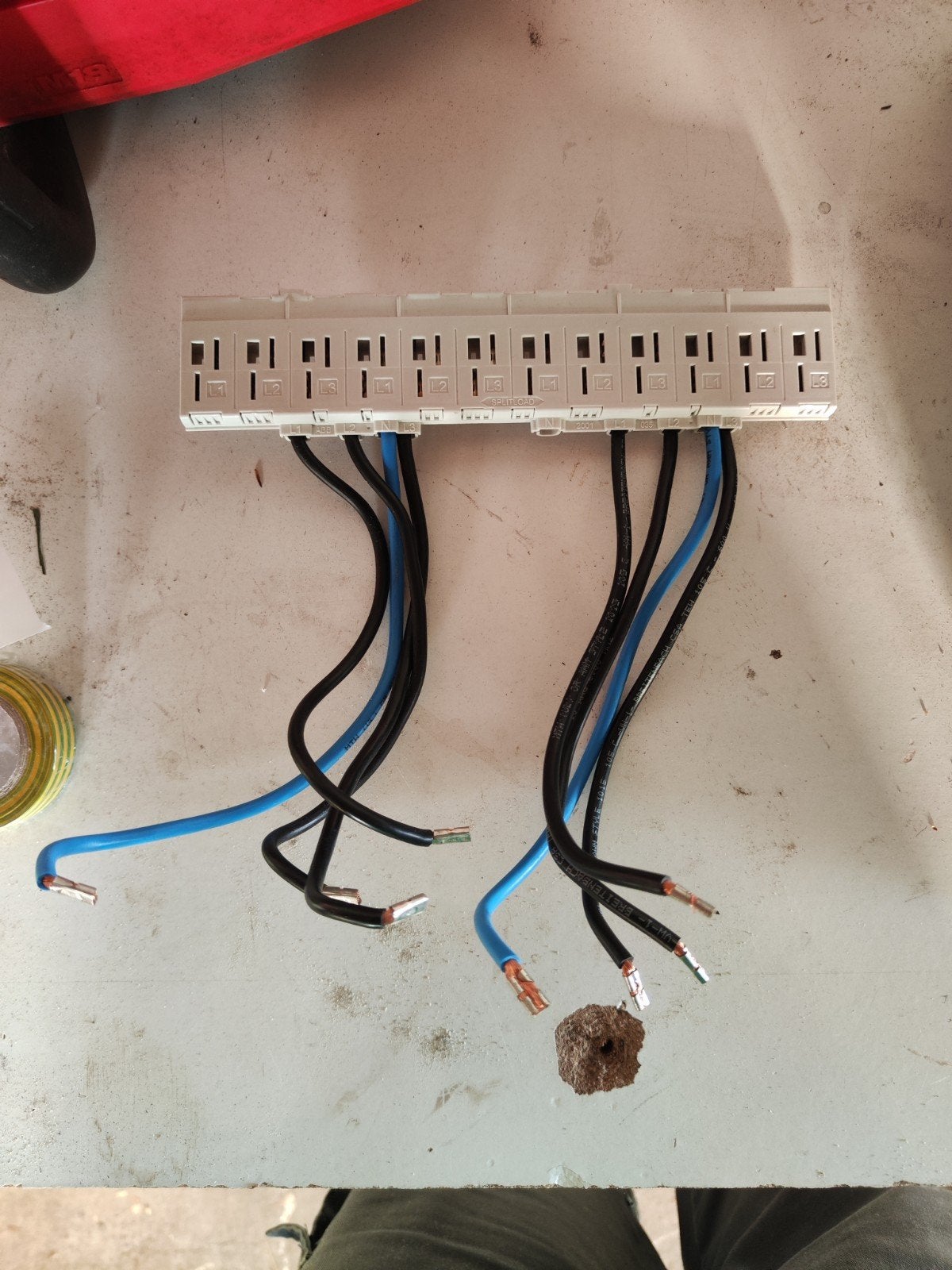 ABB Busbar 3 fase split (105249), Ophalen of Verzenden, Zo goed als nieuw, Overige typen