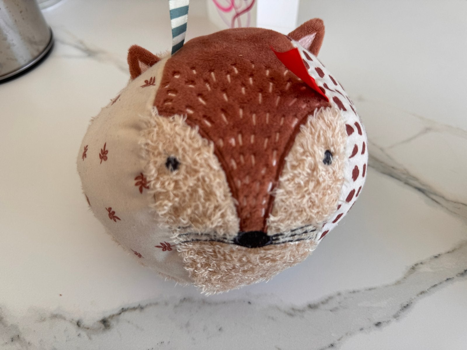Schattige rammelaar vosje voor baby's Hema, Ophalen, Zo goed als nieuw, Rammelaar
