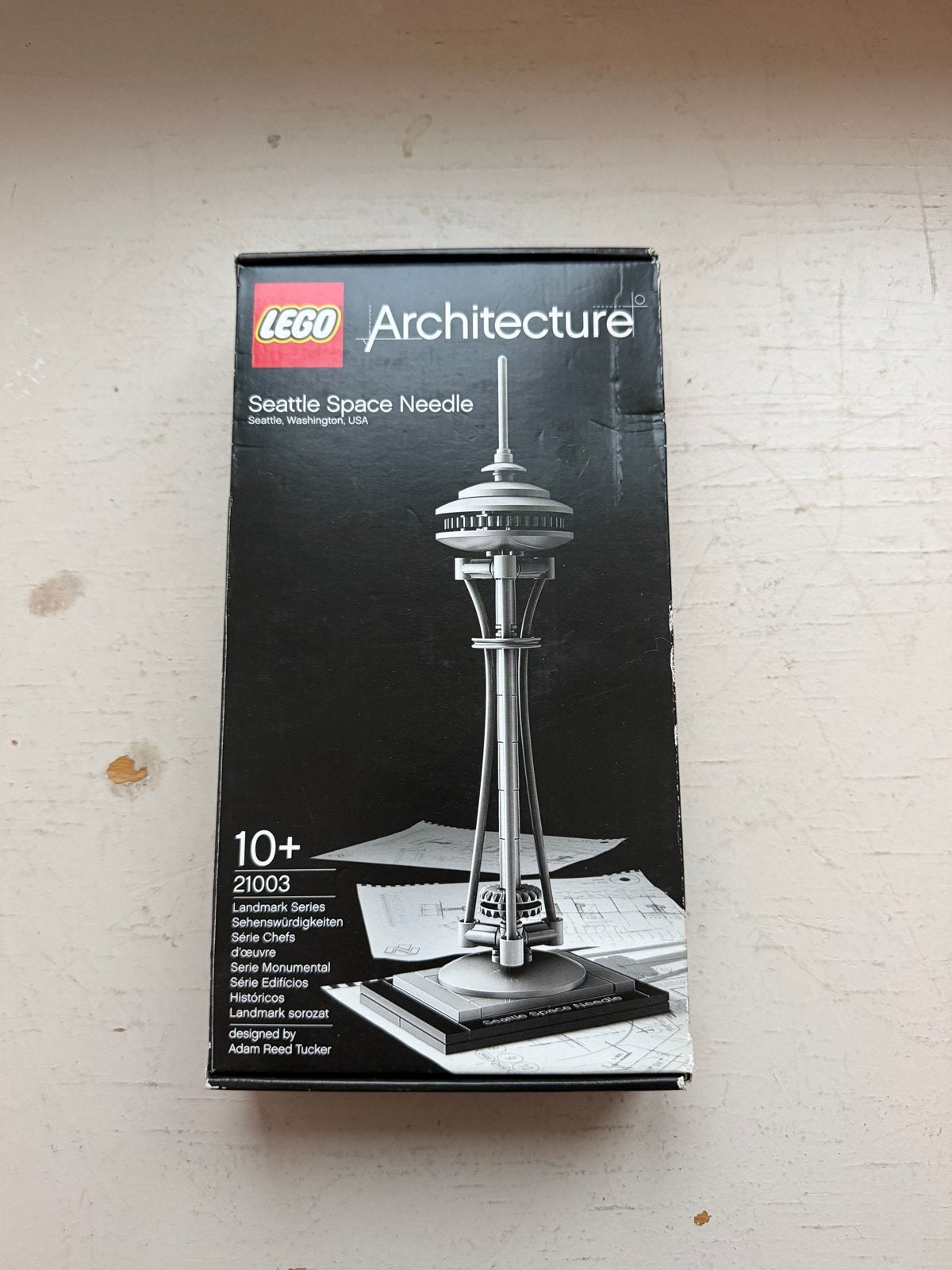 Lego Architecture 21003 Seattle Space Needle, Gebruikt, Lego, Architecture, Ophalen of Verzenden