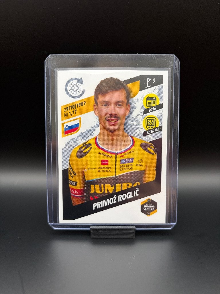 Primoz Roglic Panini Tour de France 2023 Sticker Jumbo, Verzenden, Nieuw, Overige sporten, Poster, Plaatje of Sticker