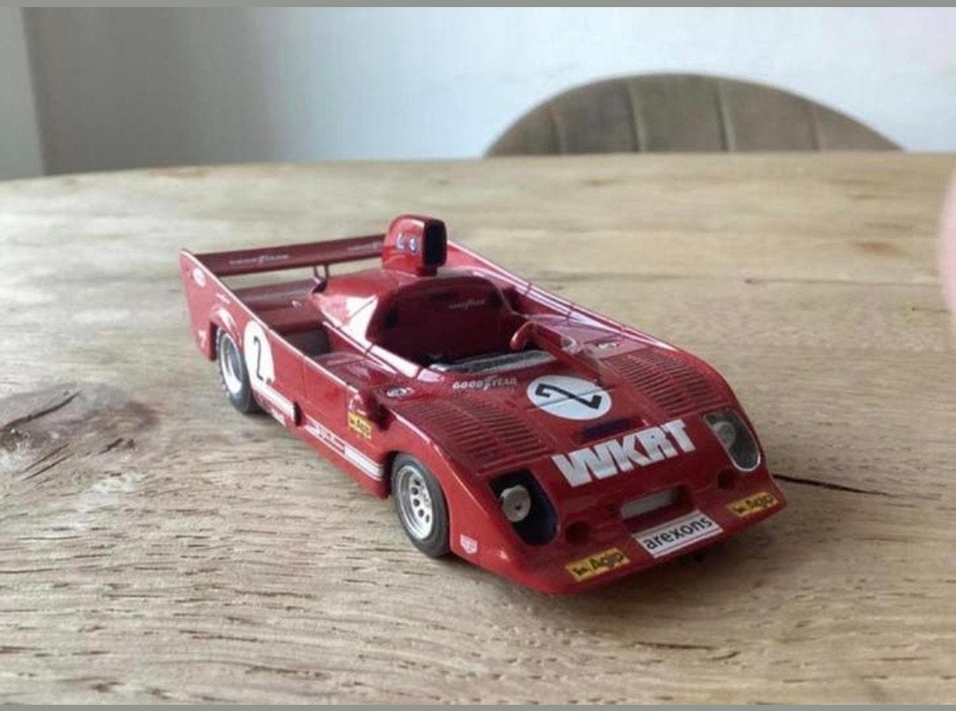 Alfa Romeo 33 TT 12 – Minichamps – 1:43, Hobby en Vrije tijd, Modelauto's | 1:43, Ophalen of Verzenden, Zo goed als nieuw, Auto
