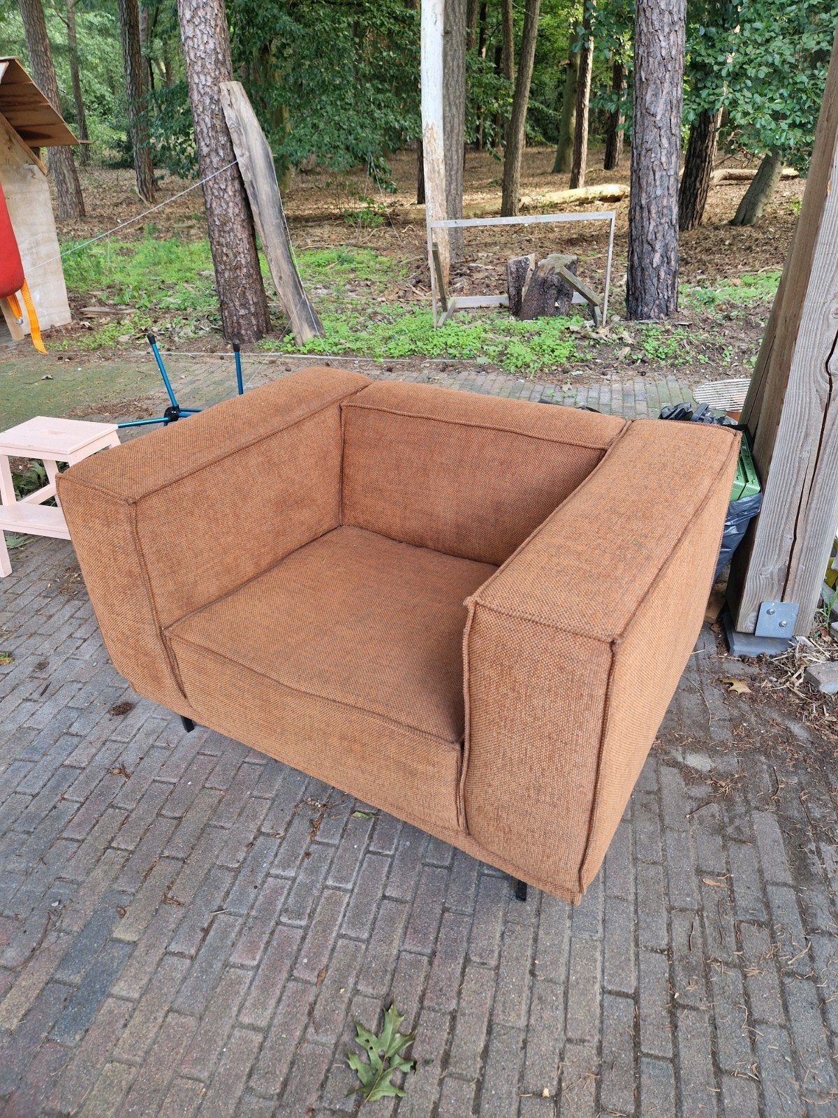 Graris loveseat eventueel met bijpassende bank, Huis en Inrichting, Ophalen