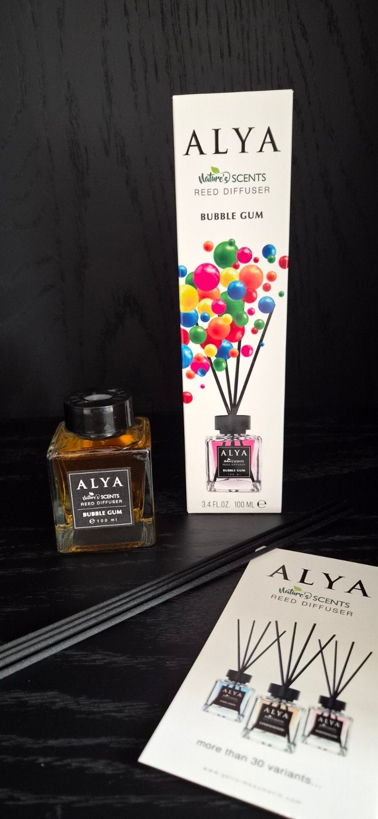 ALYA Geurstokjes - Diverse Geuren (100 ml), Meerkleurig, Nieuw, Ophalen of Verzenden, Modern