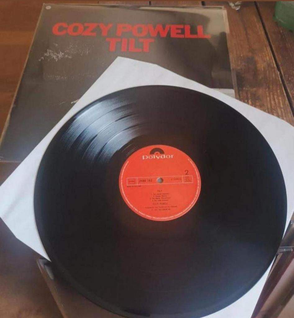 Cozy Powell [+Gary Moore,Jeff Beck] - Tilt LP+INNER VG+, Ophalen of Verzenden, Gebruikt