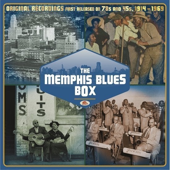 The Memphis Blues Box 20 Cd Box Bear Family., Boxset, Inclusief doosje, Ophalen of Verzenden, Zo goed als nieuw