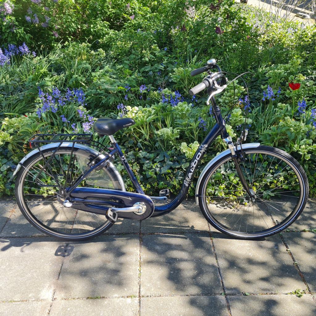 Aldo lage instap 46cm/28inch/3versn/handremmen/remnaaf/Alu, Ophalen, Terugtraprem, Versnellingen, Minder dan 47 cm