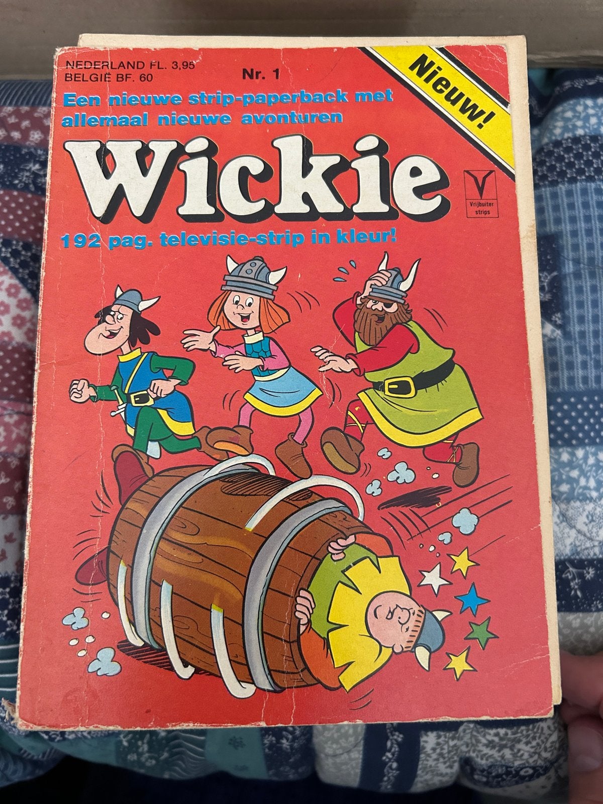 Vintage stripboeken: Wickie, Maja de Bij, Heidi, Woody Woodp, Meerdere stripboeken, Ophalen of Verzenden, Gelezen