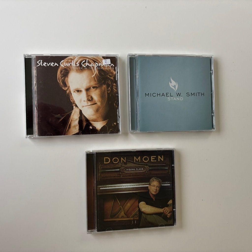 CD's Steven Curtis Chapman, Michael W. Smith, Don Moen, Ophalen of Verzenden, Gebruikt, Christelijke pop, Album