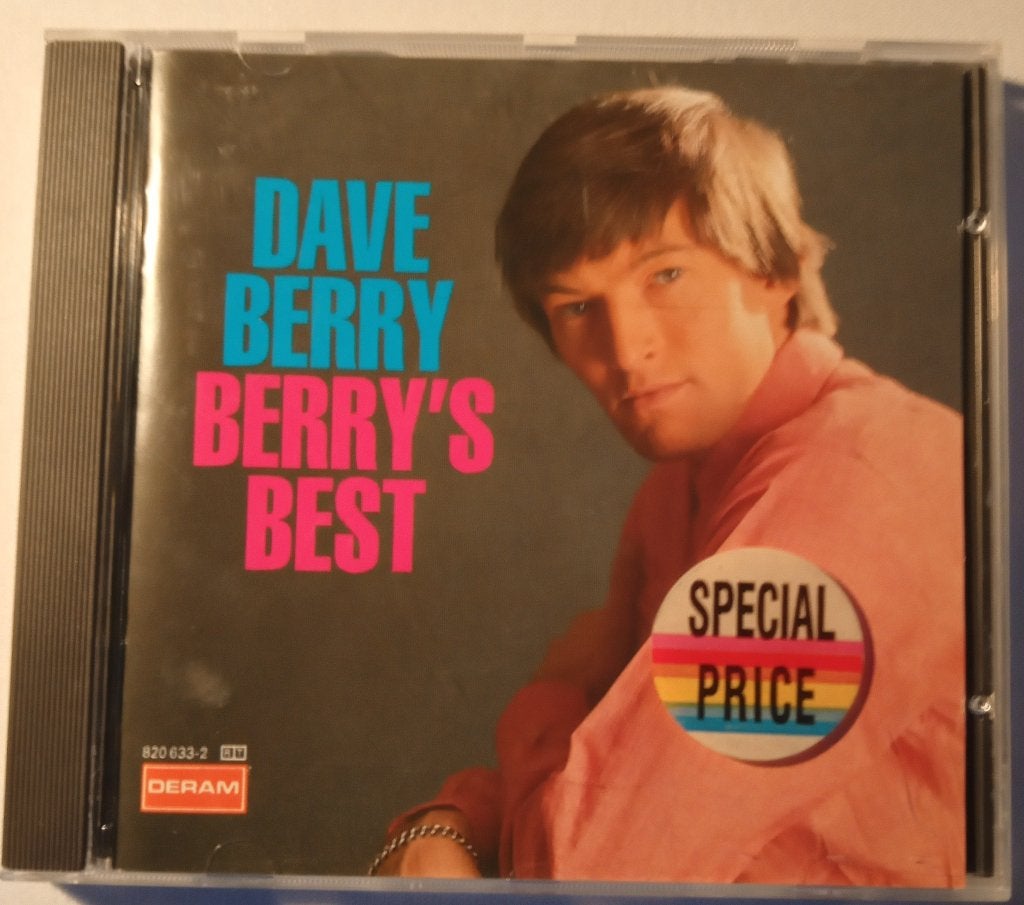 cd Dave Berry - Berry's best. VG++, Ophalen of Verzenden, Zo goed als nieuw, Pop, Verzamelalbum