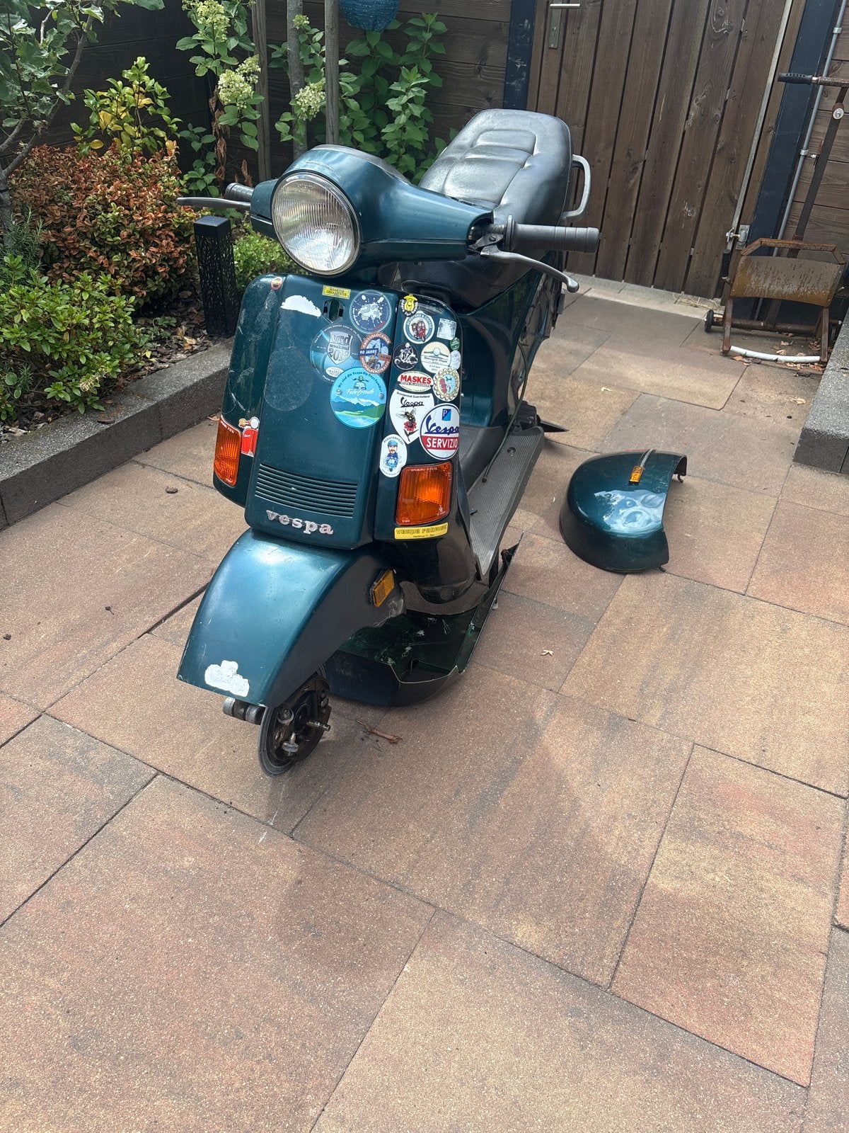 Vespa Cosa PX200 - Onderdelen of compleet met NL kenteken, Ophalen, Gebruikt, Overige modellen