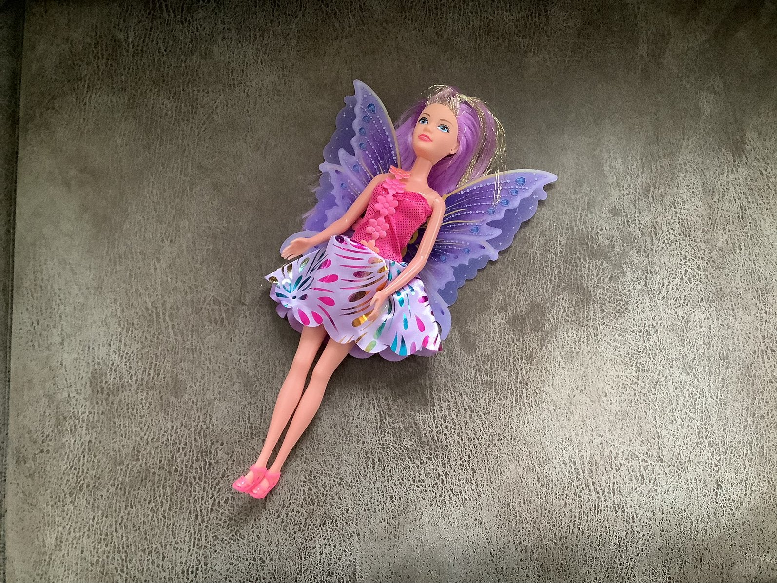 Zeer mooie vlinder barbie, Ophalen of Verzenden, Zo goed als nieuw