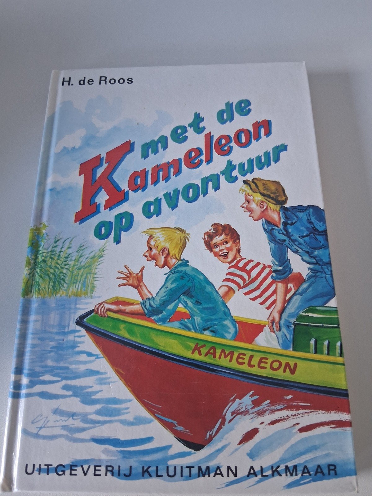 kameleon boek- met de Kameleon op avontuur, Ophalen of Verzenden, Gelezen