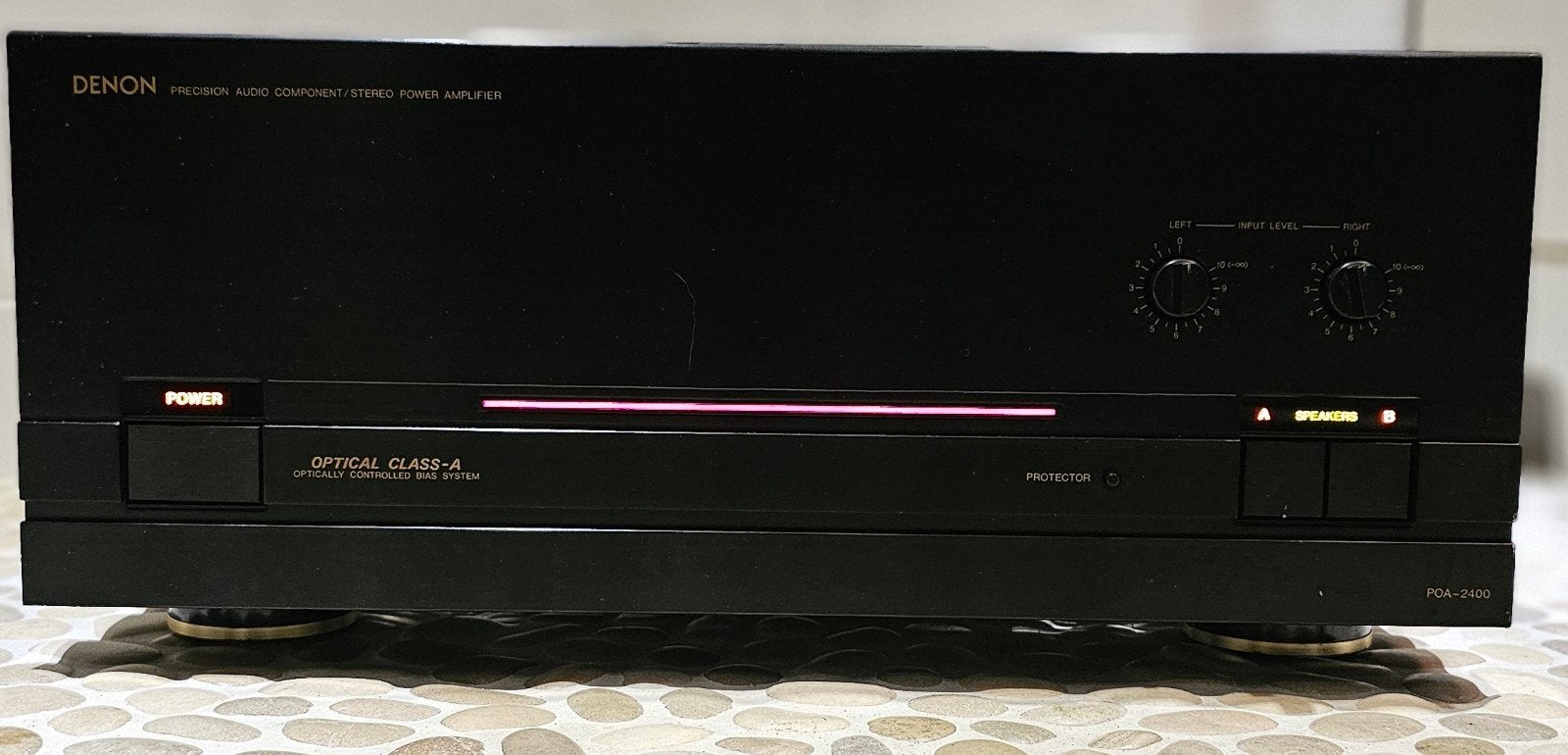 Denon POA2400 2x200w RMS optical Class A krachtcentrale zgst, Audio, Tv en Foto, DENON, Denon, Refurbished, Ophalen of Verzenden