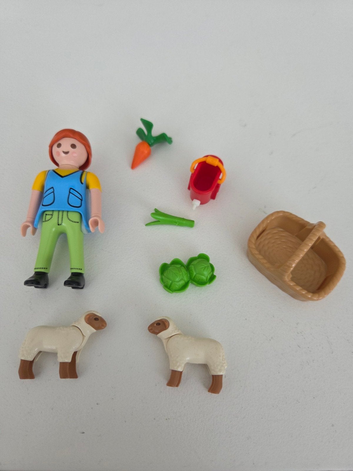 Playmobil Boerin met schapen- 4765, Ophalen, Zo goed als nieuw, Complete set