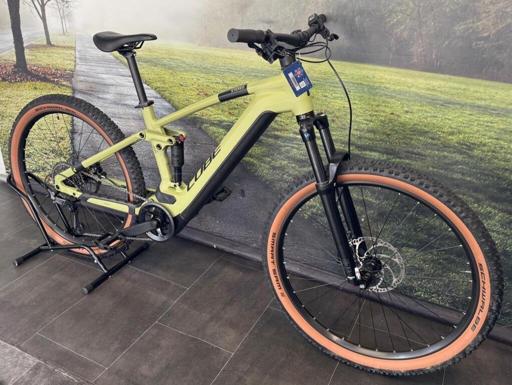 Cube Stereo (Fully) – Electrische Mountainbike – Bosch Smart, Overige merken, Cube Bikes, Ophalen of Verzenden, Zo goed als nieuw