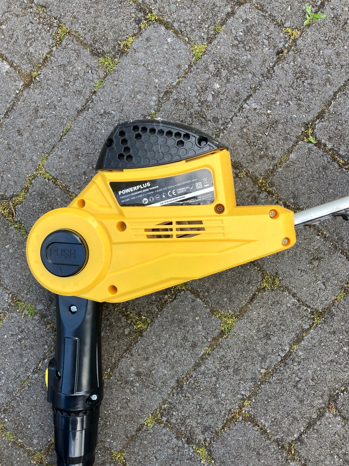 Powerplus Elektrische Heggenschaar op steel, Ophalen, Gebruikt, Elektrisch