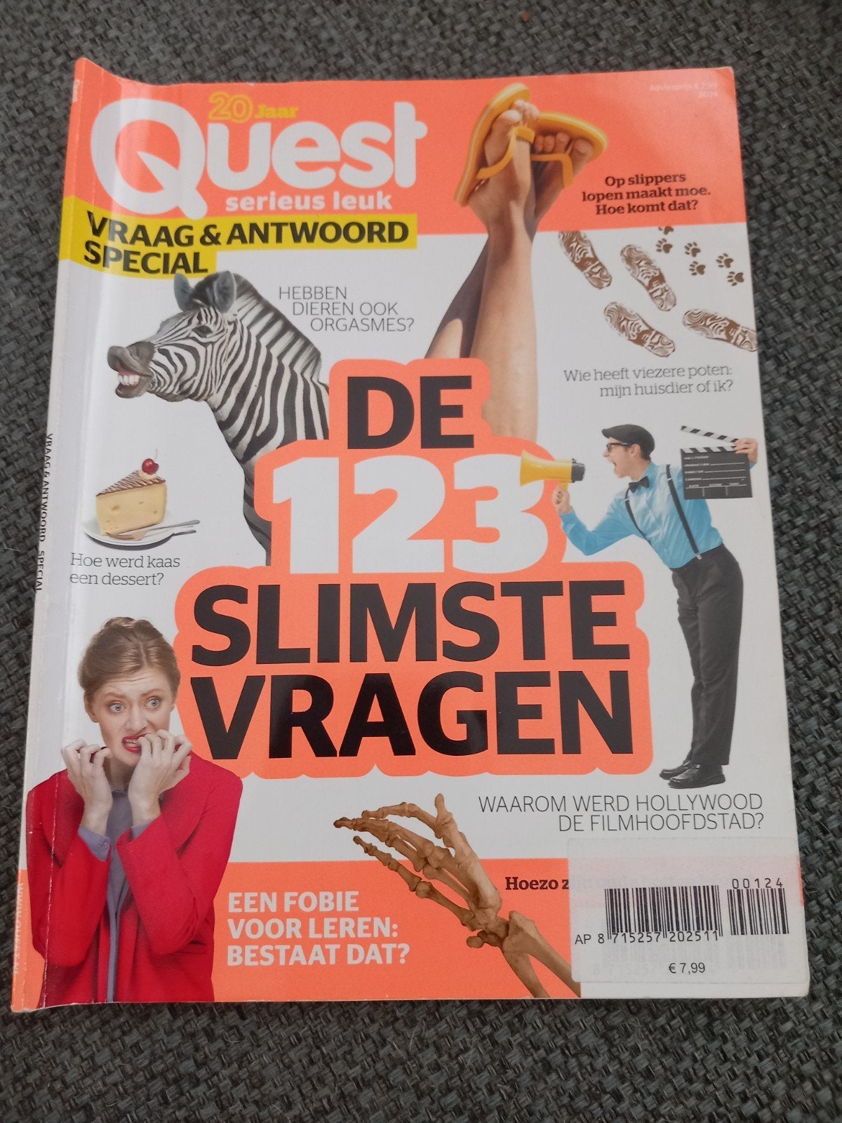 Quest 20 jaar: De 123 slimste vragen - Vraag & Antwoord, Ophalen, Gelezen, Wetenschap en Natuur