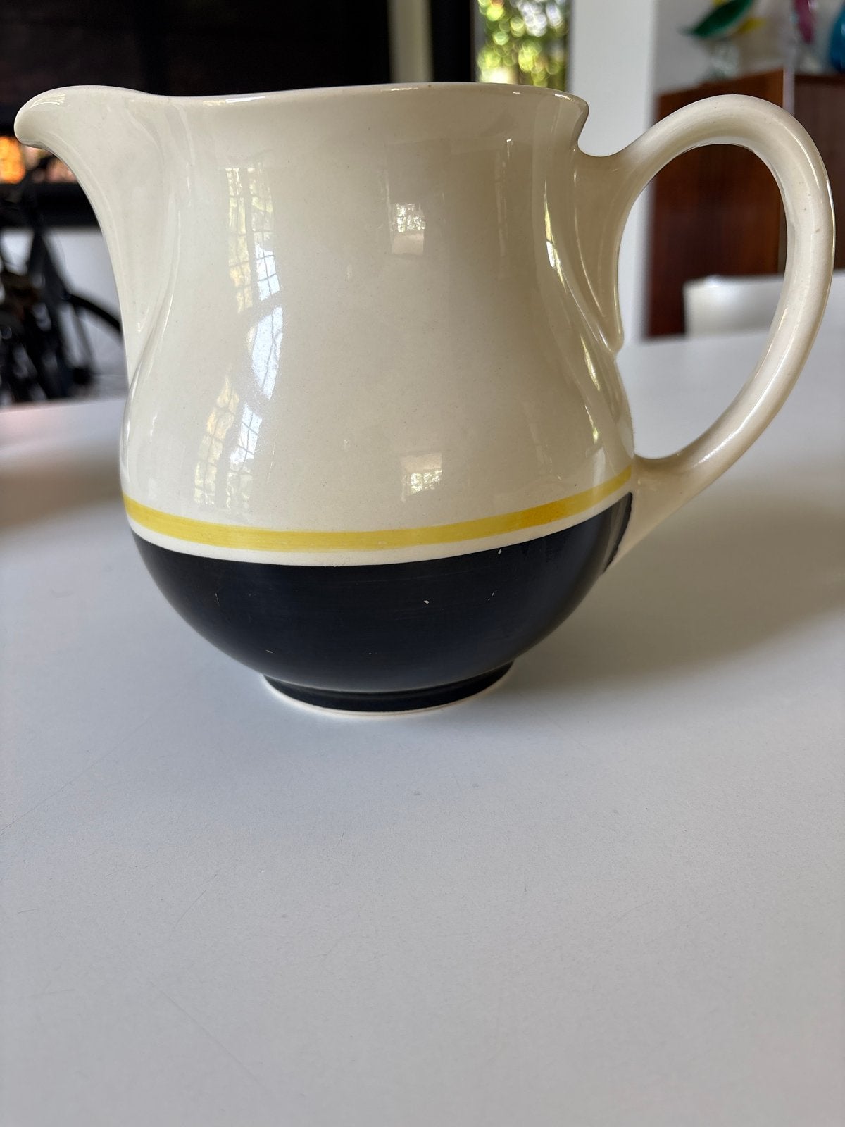 Vintage P. Regout Maastricht melkkan - Made in Holland, Antiek en Kunst, Antiek | Keramiek en Aardewerk, Ophalen of Verzenden