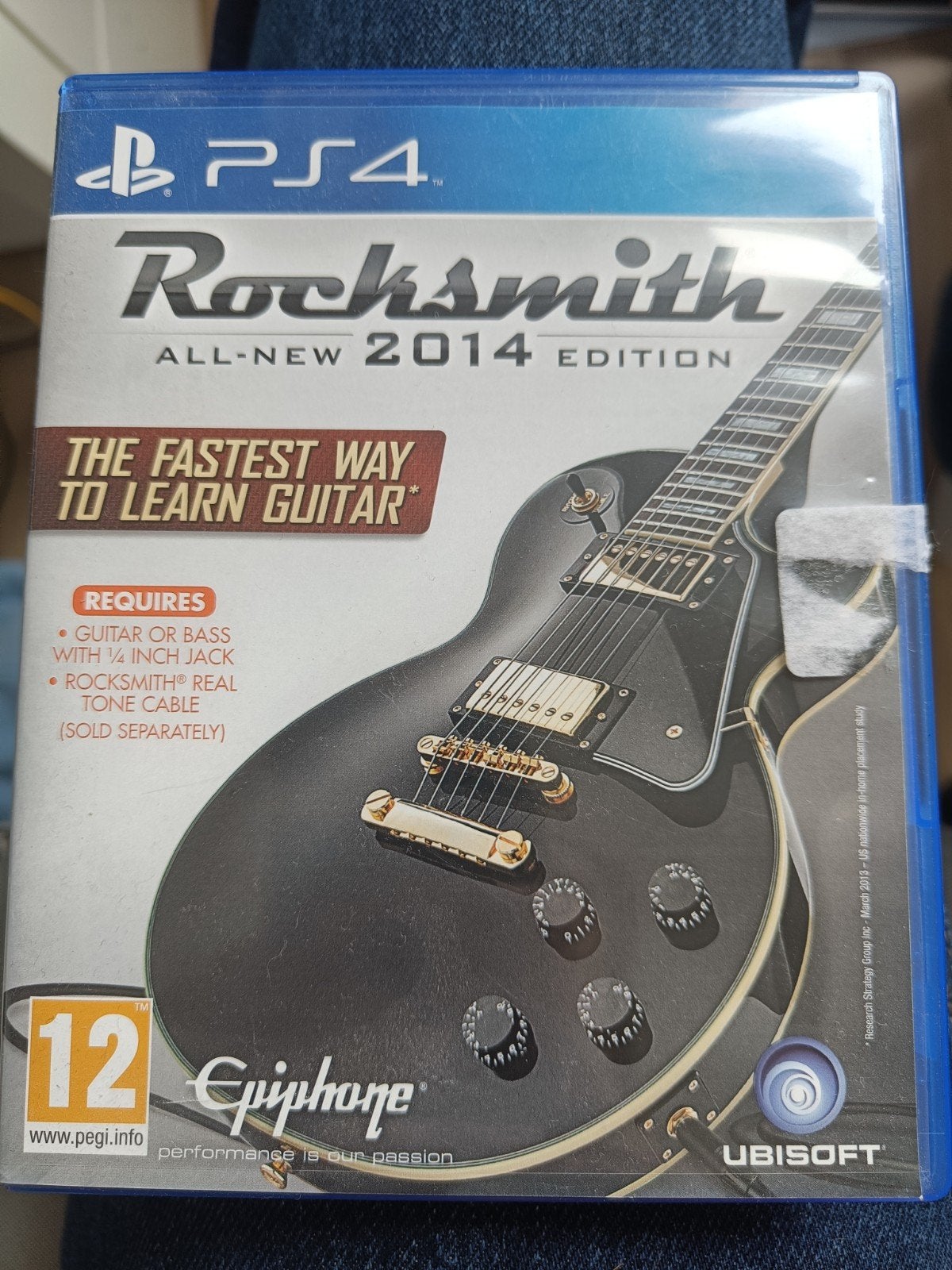 Rocksmith 2014 voor PS4 met Real Tone Cable, Muziek, 1 speler, Ophalen of Verzenden, Zo goed als nieuw