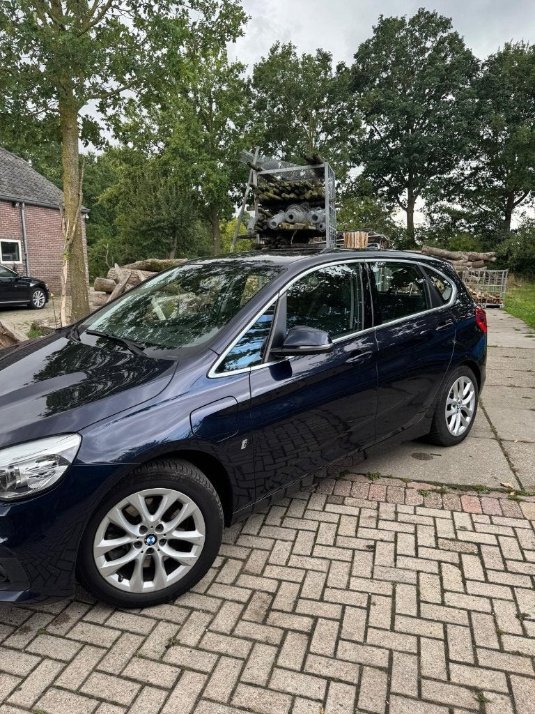 BMW 2-Serie Active Tourer 225xe 224pk Aut 2016 Blauw, 136 pk, Blauw, 3 cilinders, 93 €/maand